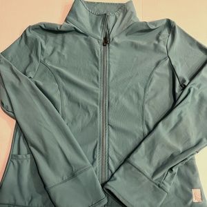 Women's Athletic Teal Blue Jacket!